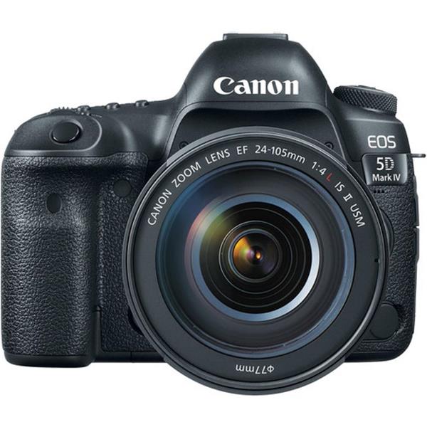 Canon EOS 5D Mark IV DSLR Camera with 24-105mm USM Lens