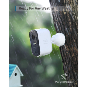 eufy Security, eufyCam 2C Wireless Home Security Camera System, 180-Day Battery Life, HD 1080p, IP67 Weatherproof, Night Vision, Compatible with Amazon Alexa, 3-Cam Kit, No Monthly Fee