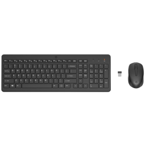 HP 330 Wireless Keyboard and Mouse Combo with LED Indicators- 2V9E6AA