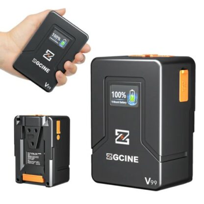 ZGCINE ZG-V99 V-mount Battery 99WH 6800mAh Pocket Size 