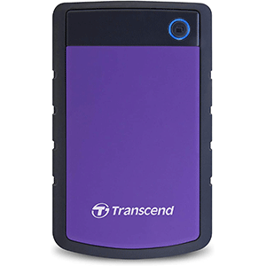Transcend Storejet 1T Portable USB 3.0 Hard Disk (TS1TSJ25H3P)