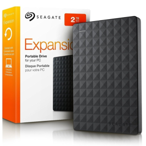 Seagate - Expansion 2TB External USB 3.0 Portable Hard Drive