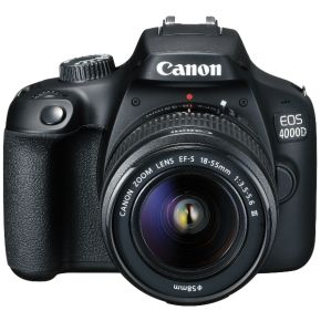 Canon EOS 4000D DSLR with 18-55mm Lens
