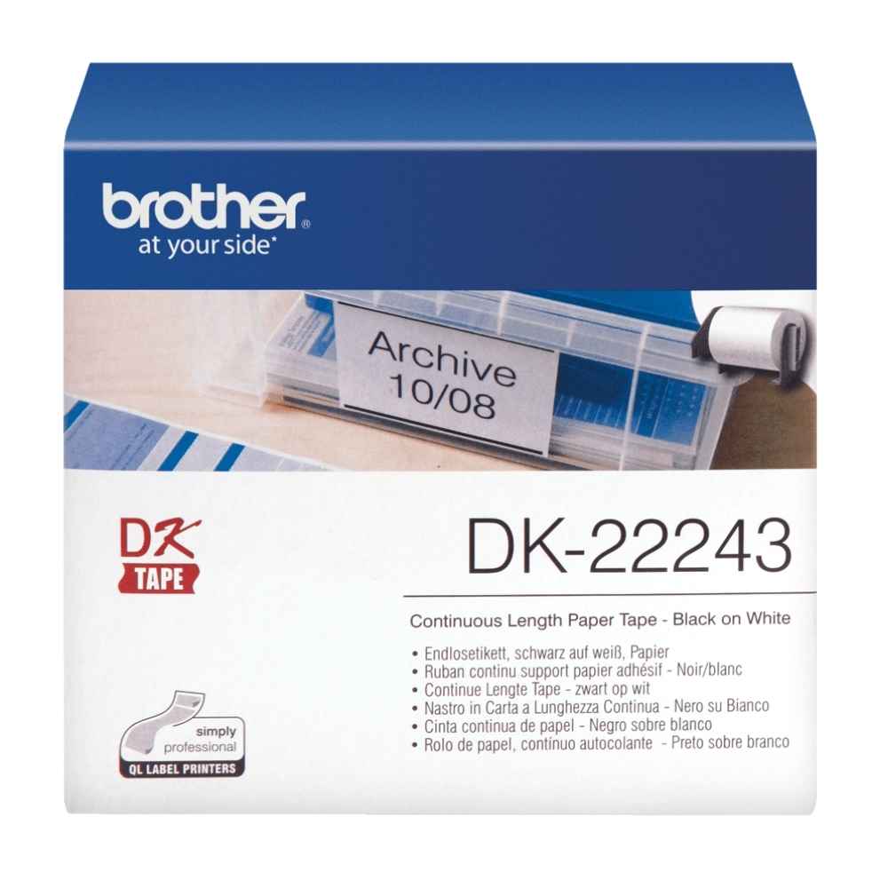 Brother DK-22243 Continuous  Paper Label Roll