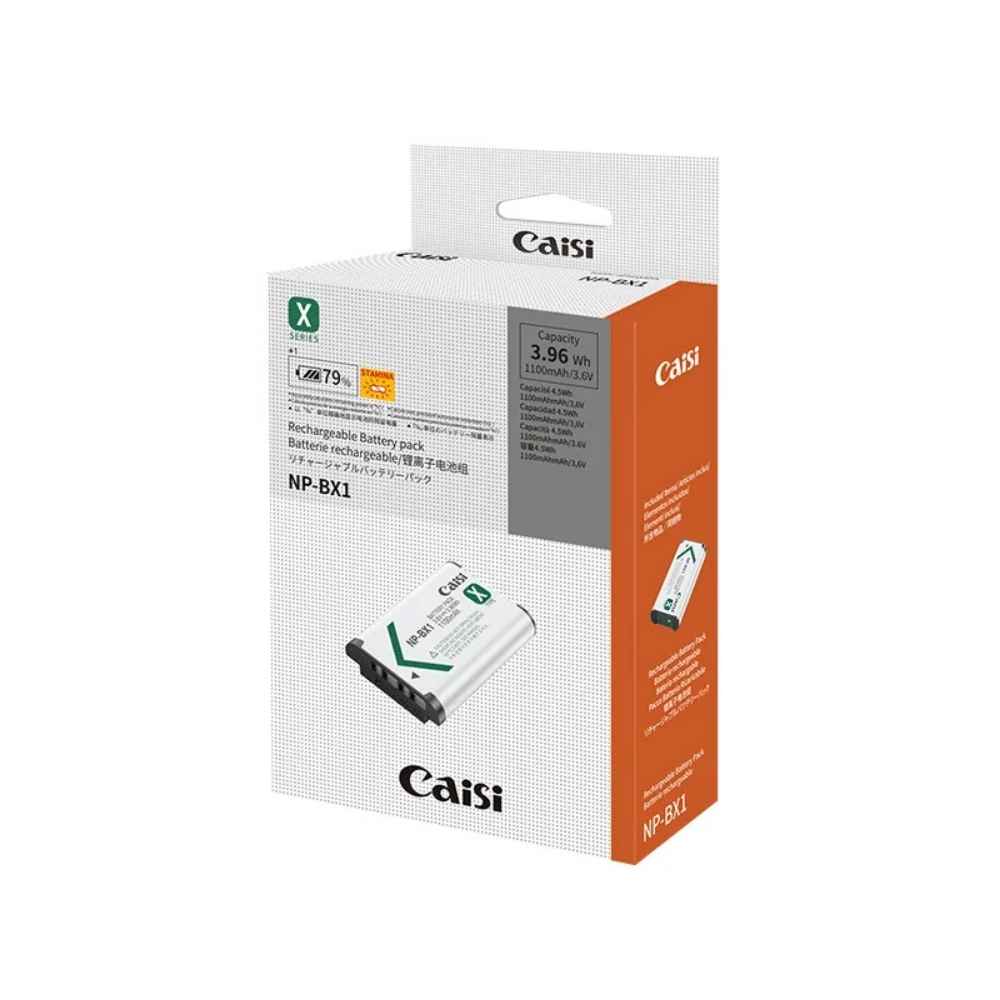 Caisi NP-BX1 Replacement Battery for Sony Cameras – 1200mAh