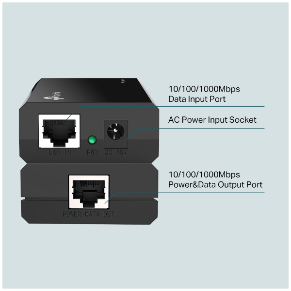 TP-Link PoE Injector- TL-POE150S