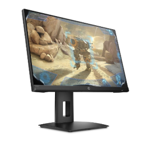 HP 24x 144Hz Full HD Gaming Monitor (1920 x 1080) NVIDIA G-Sync & AMD FreeSync compatible, 1ms Response time, built in speakers (1 DP, 1 HDMI), Black