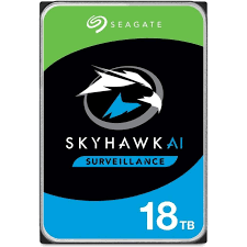 Seagate SkyHawk 18TB AI 7200 rpm SATA III 3.5" Internal Surveillance HDD- ST18000VE002