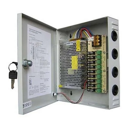 12V 10A CCTV Closed Power Supply – Compact & Reliable PSU
