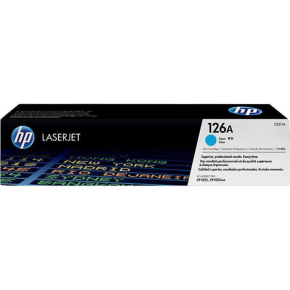 HP 126A Cyan Original LaserJet Toner Cartridge- CE311A