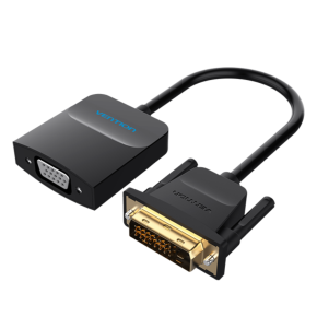 Vention DVI to VGA converter 0.15m black metal - (VEN-EBBBB)