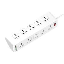 LW 106U 3P 10-Way Extension Socket with 6 USB Fast Charge