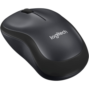 Logitech Wireless Mouse Silent M220 - Charcoal - 910-004878	
