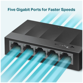 TP-Link 5-Port 10/100/1000Mbps Desktop Switch- TL-LS1005G