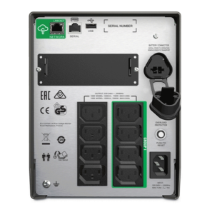 APC Smart-UPS 1500VA, Tower, LCD 230V with SmartConnect Port (SMT1500IC)