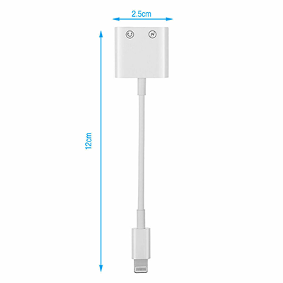 Apple Lightning to 3.5 mm Headphone Jack Adapter - White (MMX62AM/A)