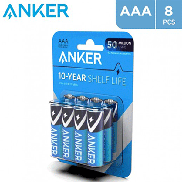Anker Alkaline AAA Batteries (8-Pack)( B1820H13)