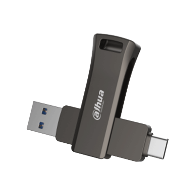 Dahua 128 GB Dual Drive  USB3.2 Gen1 Gray metal case, Type A & Type C interface-DHI-USB-P629-32-128GB