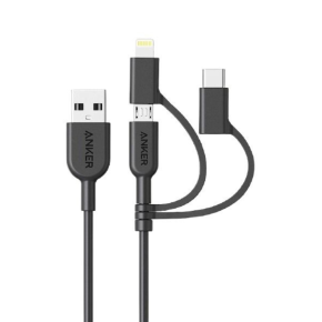 Anker PowerLine II 3-in-1 Cable (0.9m/3ft)