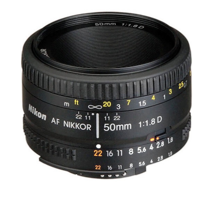 Nikon AF NIKKOR 50mm f/1.8D Lens