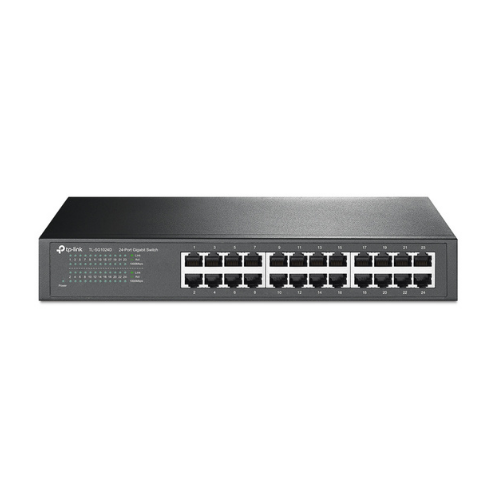 TP Link TL-SG1024 Gigabit 24-Port Rackmount Network Switch Gray