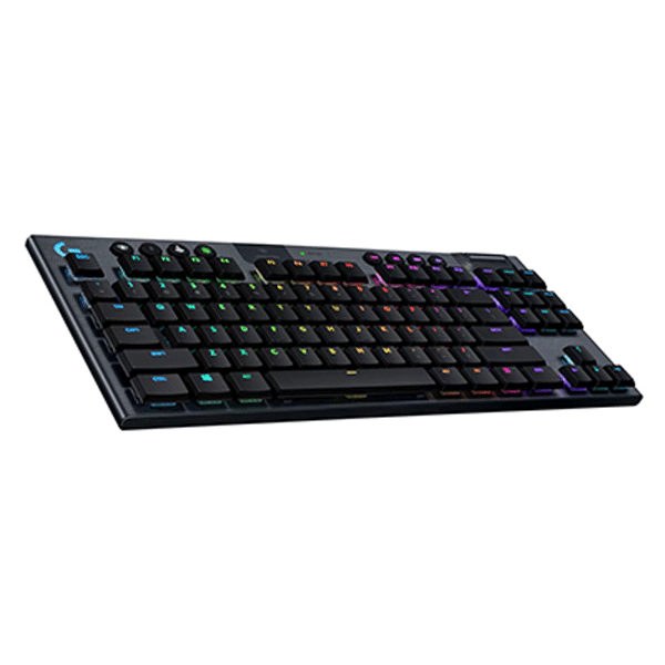 Logitech G915 TKL Tenkeyless LIGHTSPEED Wireless Mechanical Gaming Keyboard (Clicky)