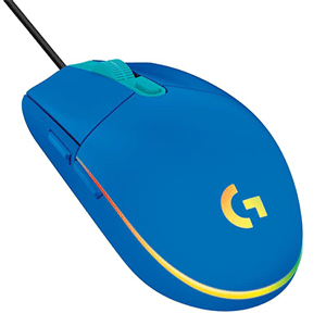 Logitech Gaming Mouse  LIGHTSYNC - mouse - USB - blue (G203)