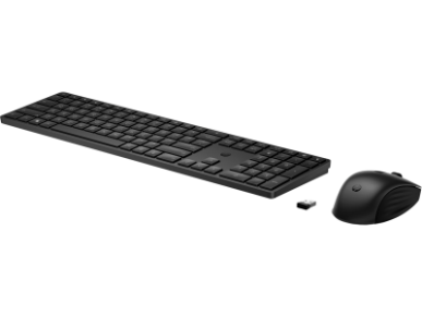 HP 650 Wireless Keyboard and Mouse Combo - Black - 4R013AA