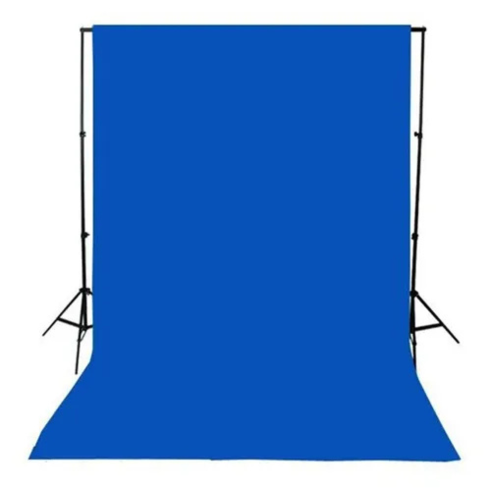 Visico Muslin Backdrop 3X6M Blue
