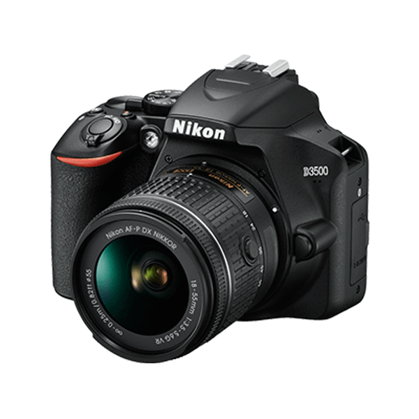 Nikon D3500 DX-Format DSLR Two Lens Kit with AF-P DX NIKKOR 18-55mm f/3.5-5.6G VR LENS & AF-P DX NIKKOR 70-300mm f/4.5-6.3G ED