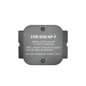 Caisi CS‑Pro Max NP‑F970 Dual‑Sided Battery