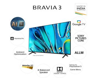 Sony 85S30 85 Inch Smart Google TV Bravia 2024 4K UHD