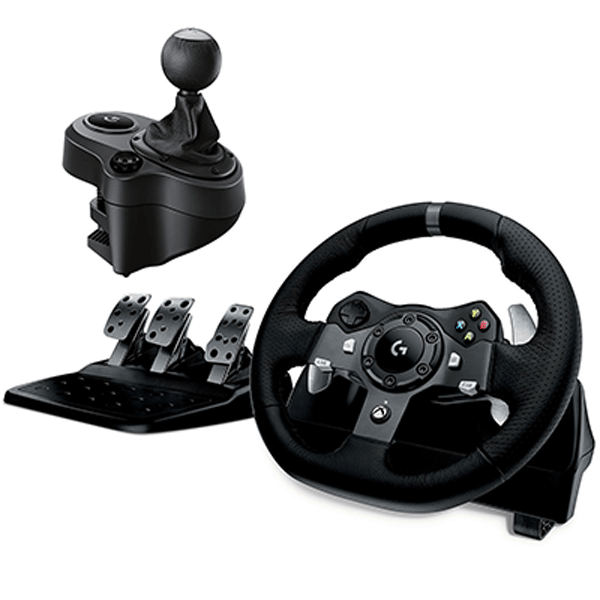 Logitech G920 Driving Force Racing Wheel + Logitech G Driving Force Shifter Bundle