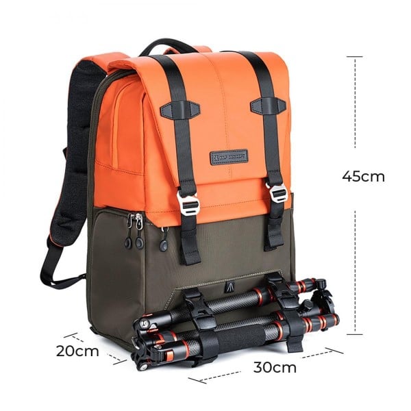K&F Concept Beta Backpack 20l photo backpack orange K&F13.087