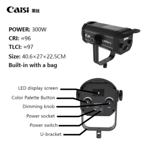 Caisi CS‑L300pro 300W Professional LED Studio Light