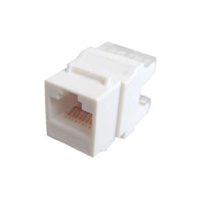NKJ-C6WHI1B21 – Cat6 UTP Keystone Jack White