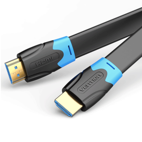 VENTION FLAT HDMI CABLE 5M BLACK - VEN-AAKBJ