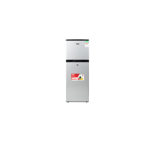VON VART-19DHY 136L Double Door Refrigerator 