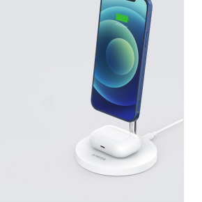 Anker PowerWave Magnetic 2-in-1 Wireless Charging Stand Lite 