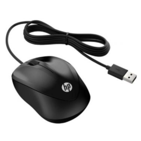 HP USB Mouse 1000 Black (4QM14AA	)