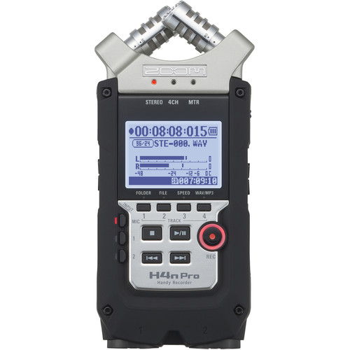 Zoom H4n Pro 4 Track Audio Portable Compact Handy Digital Multitrack Recorder