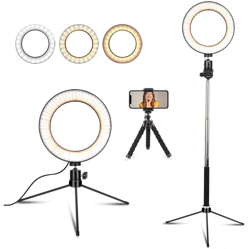 Visico 18″ LED Ring Light RL-18BK