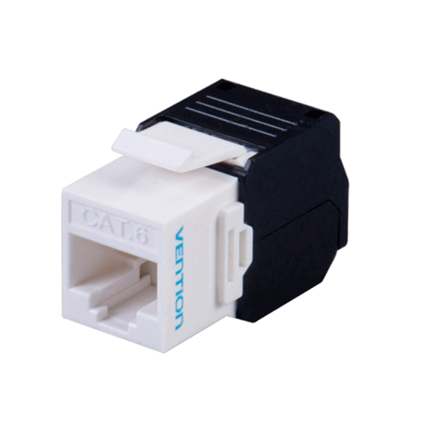 Vention Cat.6 Utp Toolless Keystone Jack White Pc Type