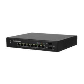 Ubiquiti EdgeSwitch 8-Port 150-Watt Managed PoE+ Gigabit Switch with SFP