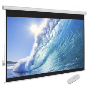 LW EPS -200E - ELECTRIC PROJECTOR SCREEN 200 x 200 CMS