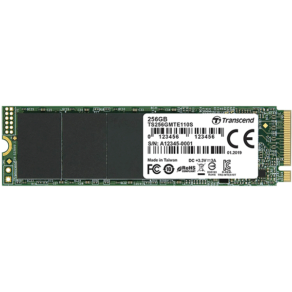 TRANSCEND 110S INTERNAL SSD M.2 PCIe Gen 3*4 NVMe 2280 512GB (TS512GMTE110S)