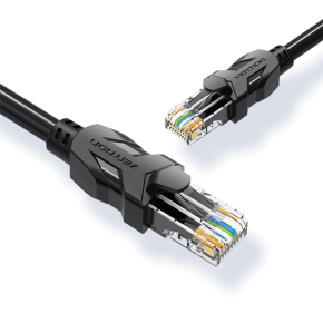 VENTION CAT6 UTP PATCH CORD CABLE 1.5M BLK