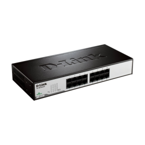 Dlink 10/100M 16-Port Fast Ethernet Unmanaged Desktop Switch DES-1016D- DES-1016D/B