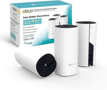 TP-Link Deco P9 AC1200 + AV1000 Whole Home Hybrid Mesh WiFi System (3 Pack) – TL-DECO P9