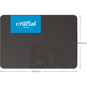 Crucial BX500 2TB 3D NAND SATA 2.5-Inch Internal SSD, up to 540MB/s - CT2000BX500SSD1